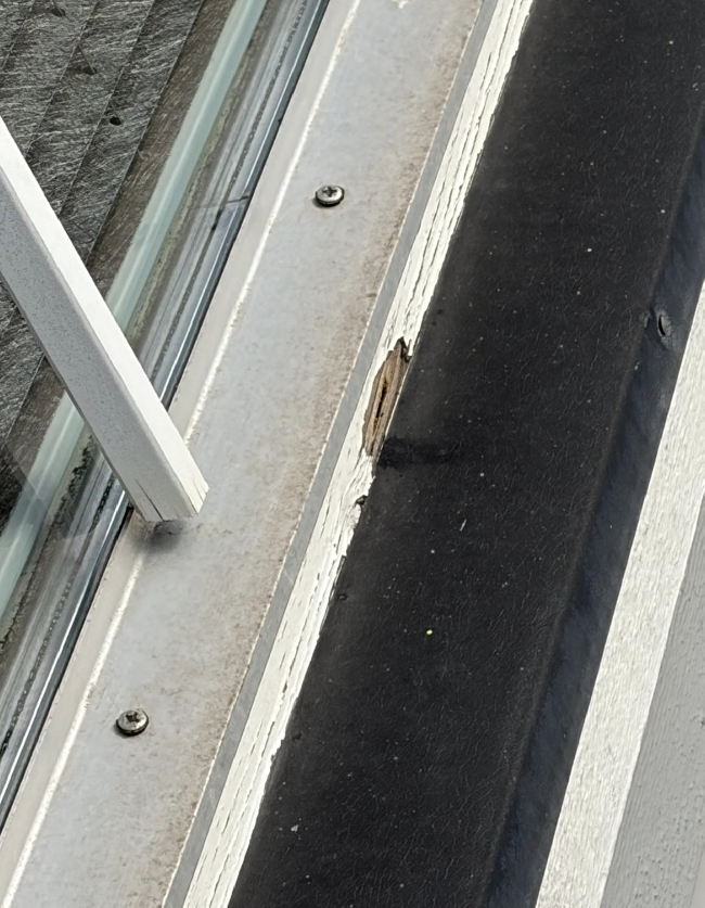 Maling av stakittgjerde og vinduskarmer