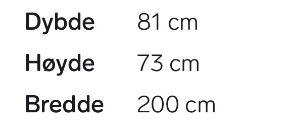 Hente og levere sofa