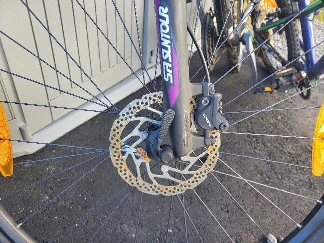 Reperasjon av tråsykkel