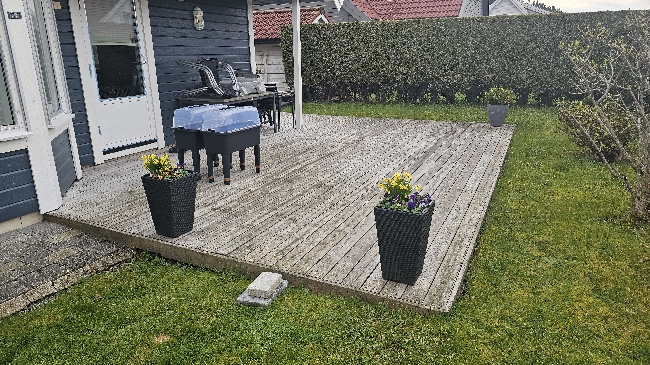 Renovering av terrasse