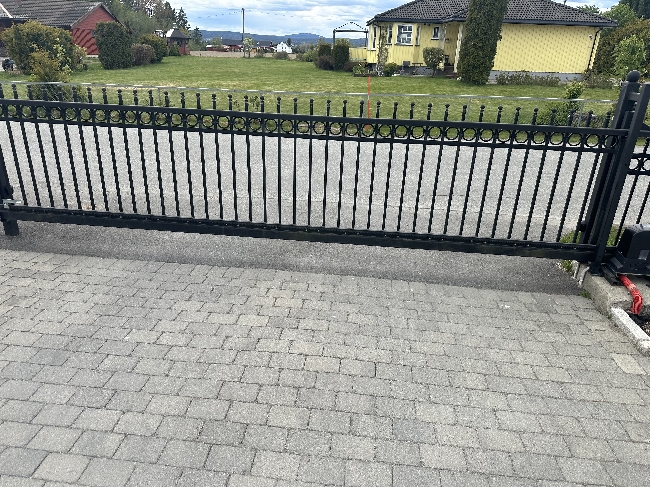 Male smijernsgjerde og portt