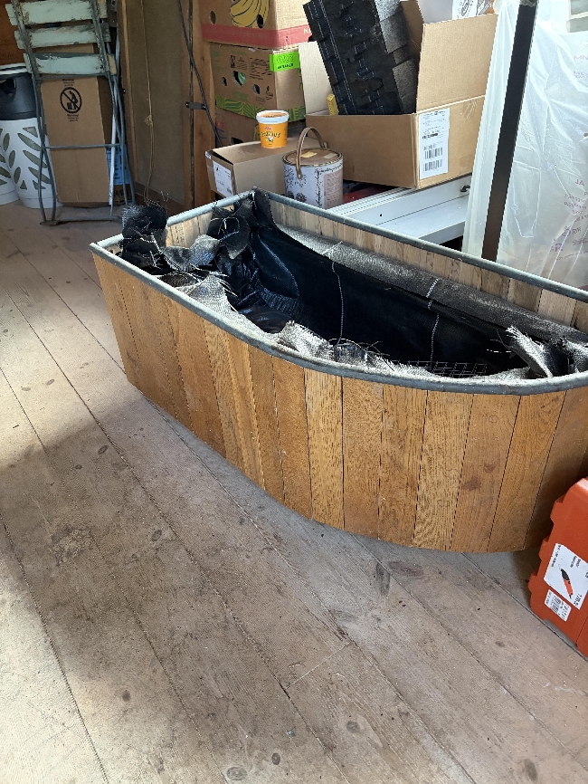Flytte plantekasse Trondheim-Oslo