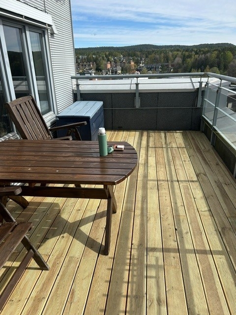 Beising av terrasse