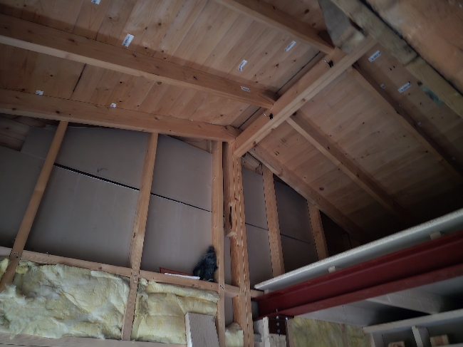 12 m2 rom mdf/gips og ny kledning yttervegg