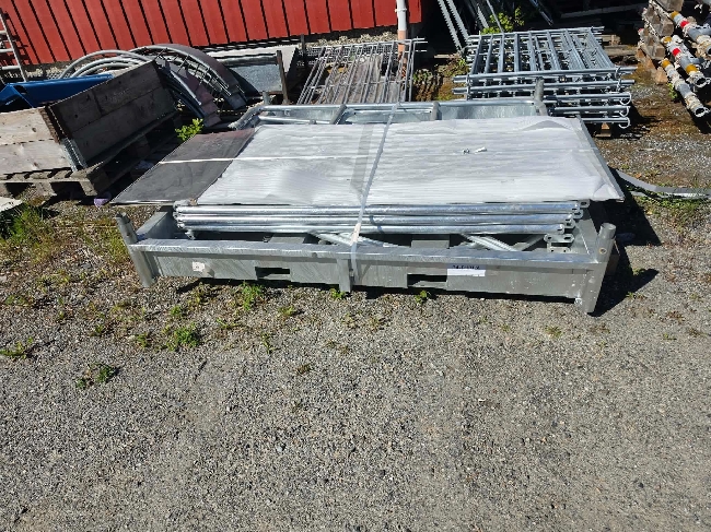 Hente pakke på 2,10x2,40 og 340 kg.