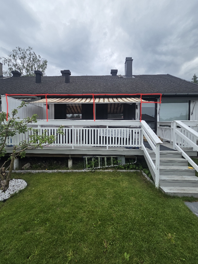 Pergola for terrassen