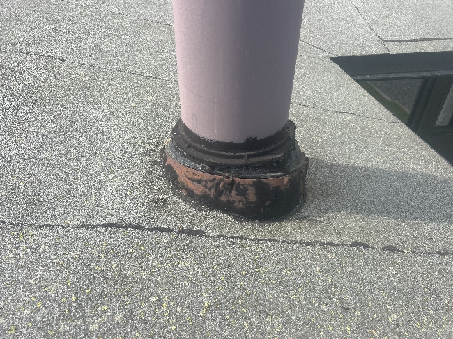 Tette tak etter fjerning av pipe