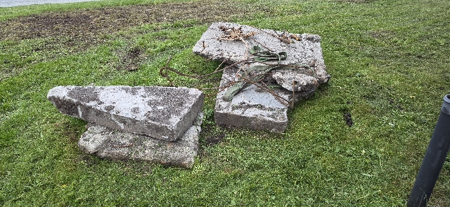 Bortkjøring betongelementer