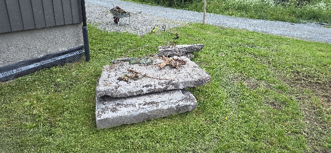 Bortkjøring betongelementer