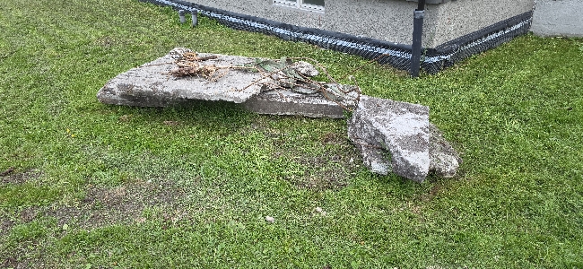 Bortkjøring betongelementer