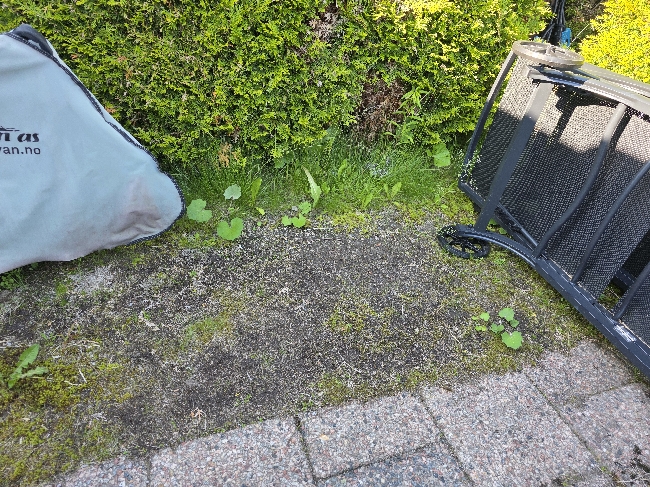 Montering av liten utebod og stor putekasse og ev fixe to porter