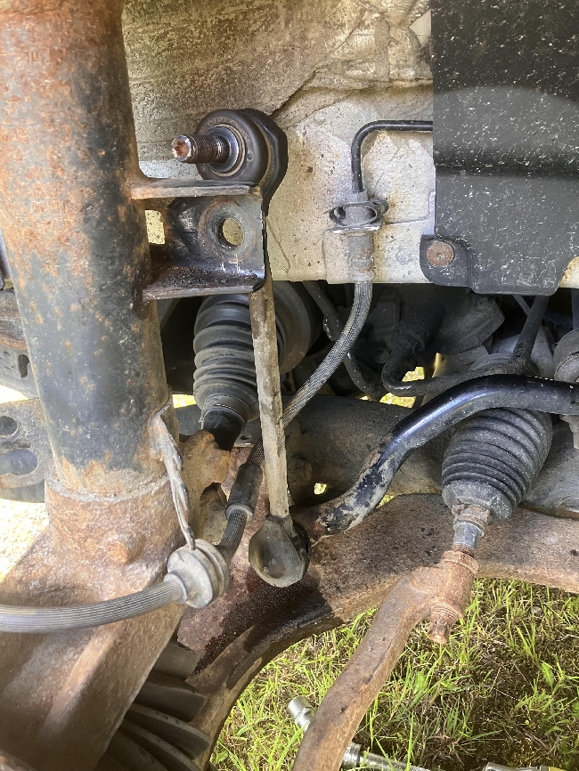 Bytte stabilisatorstag vw t5