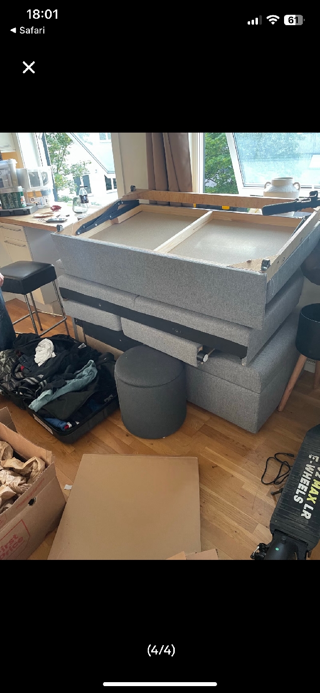 Hente sovesofa