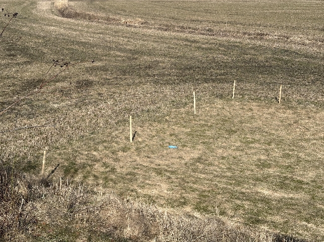 Montering av 25 meter villagjerde