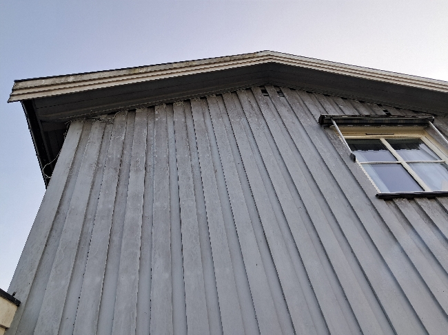 Rask utvendig maling av 1,5 vegg