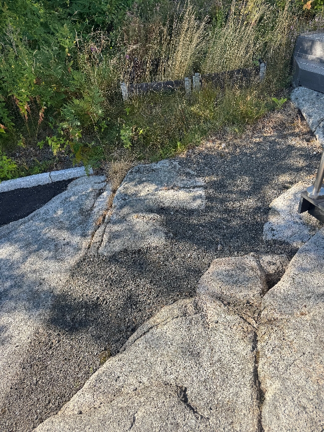 Fjerning av torv + litt annet hagearbeid