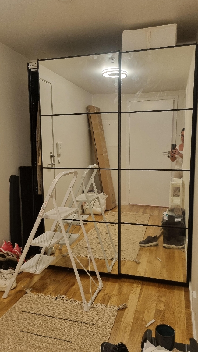 Hjelp med skyvedører i garderobe
