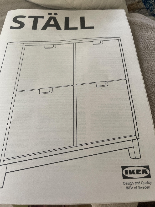 Montere stall skoskap fra ikea