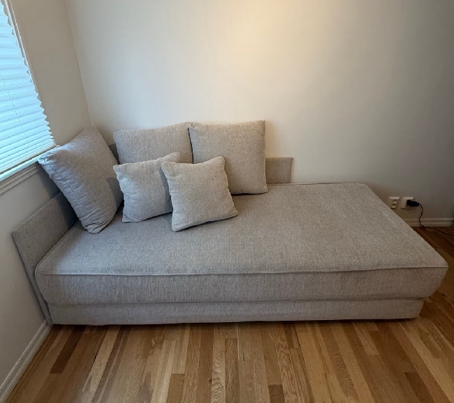 Hente sovesofa (10-15 min kjøring)