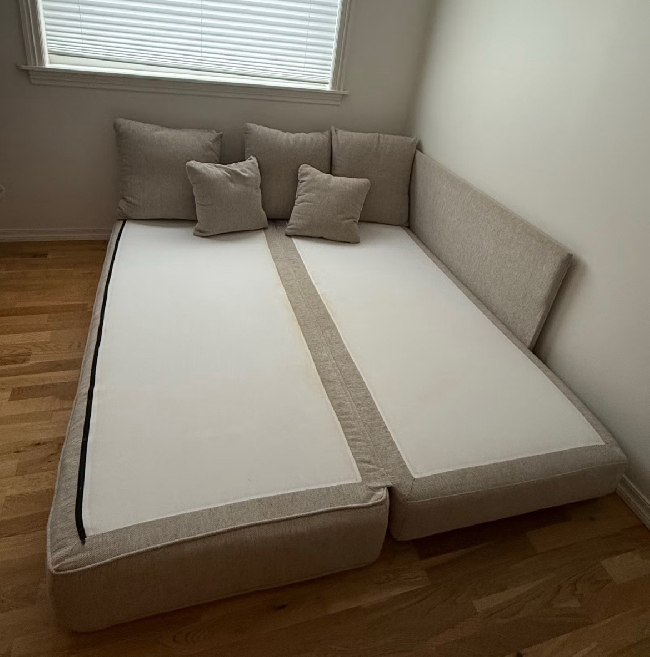 Hente sovesofa (10-15 min kjøring)