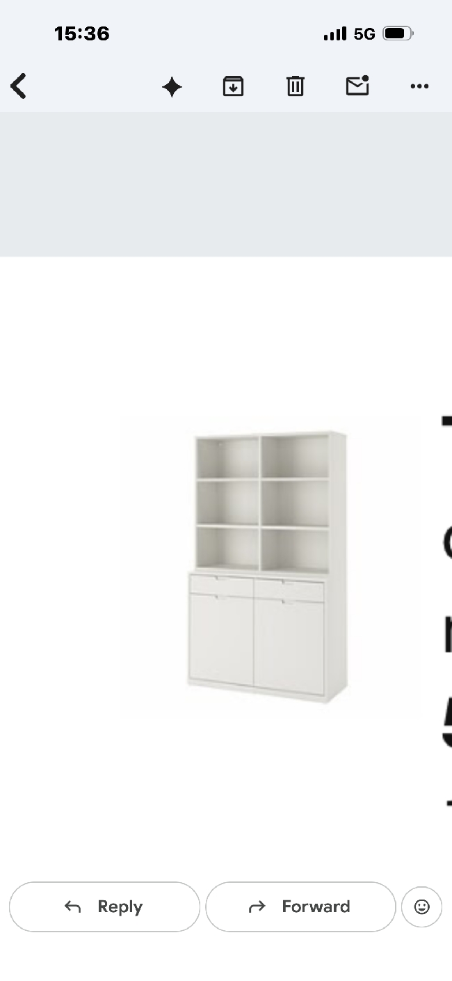 IKEA Tonstad bokhylle/shenk og tv bord