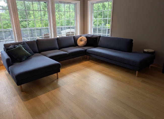 Frakt av sofa