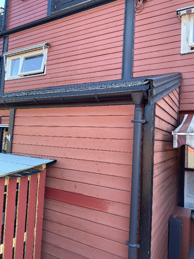 Maling av fasade på 35-45 kvm