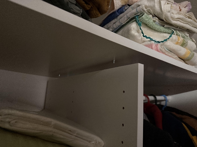 Hjelp til å rette opp garderobeskap