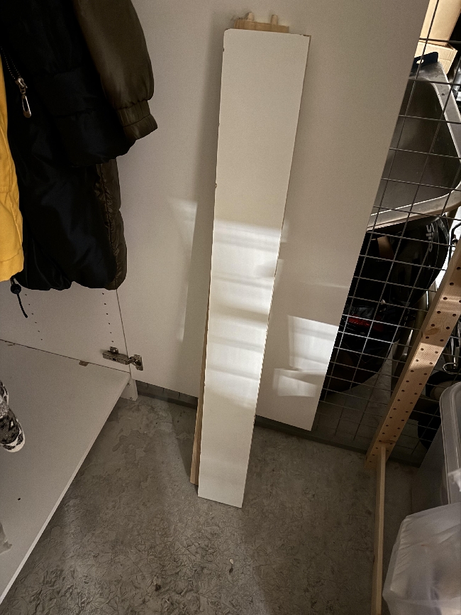 Hjelp til å rette opp garderobeskap