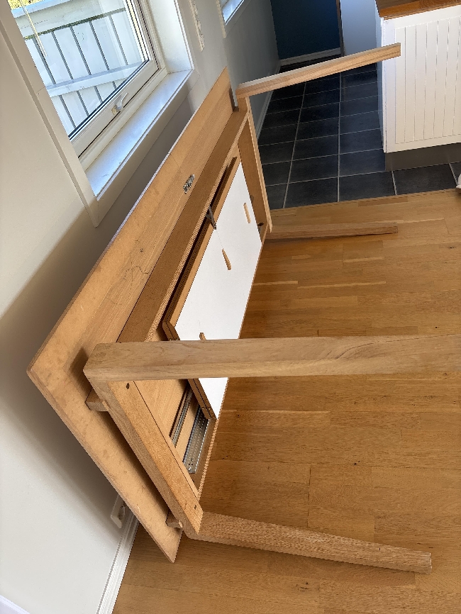 Flytte vaskemaskin og spisestuebord