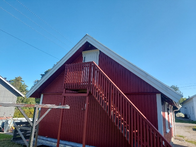 Fasadevask Garasje