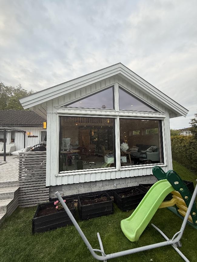 Vask og maling av hus og garasje