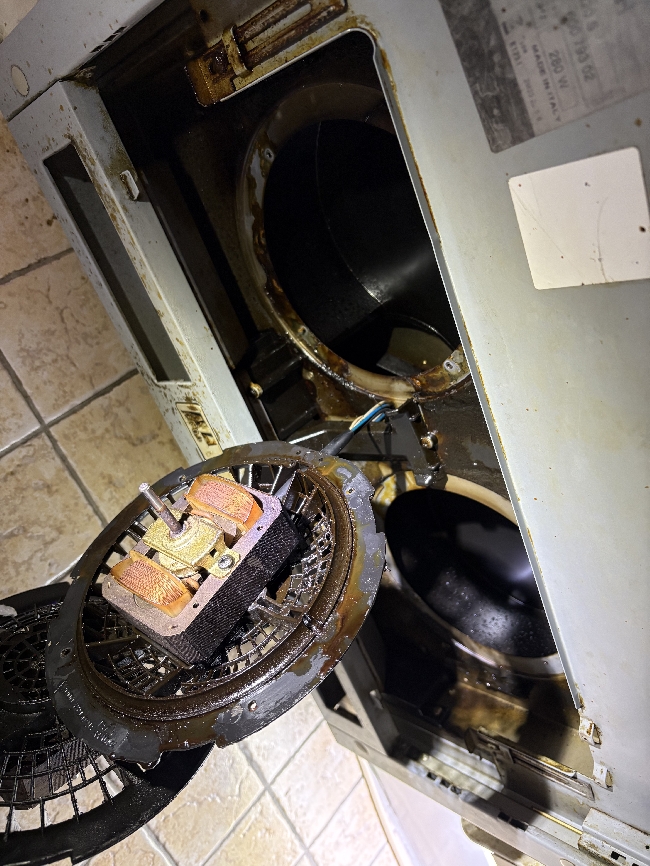 Grundig rengjøring av ventilator