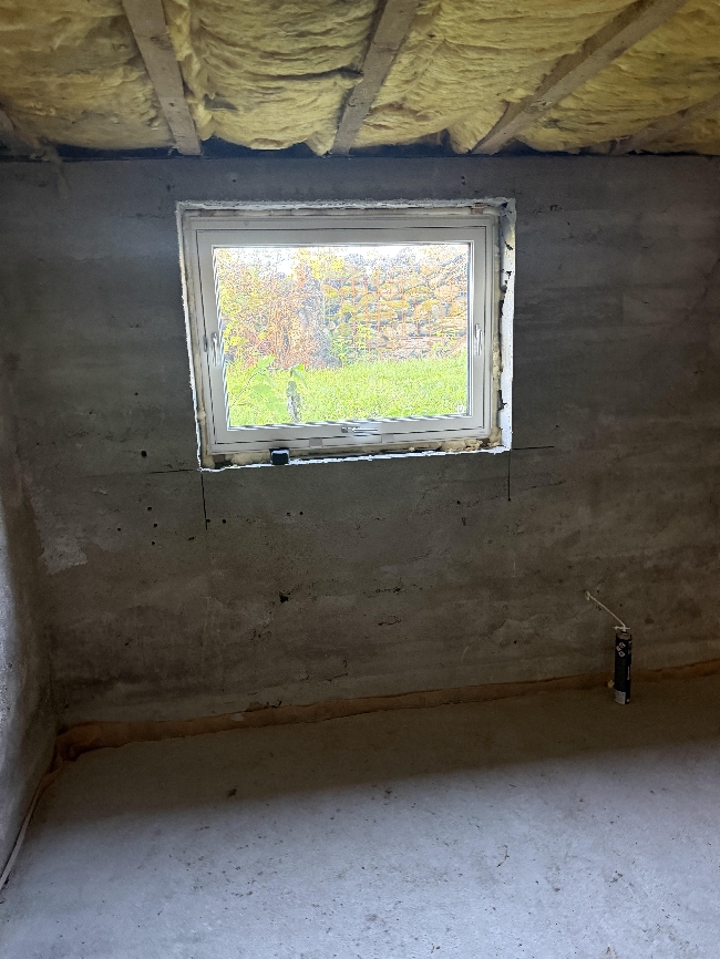 Gipse kjellerrom ca 45 m2