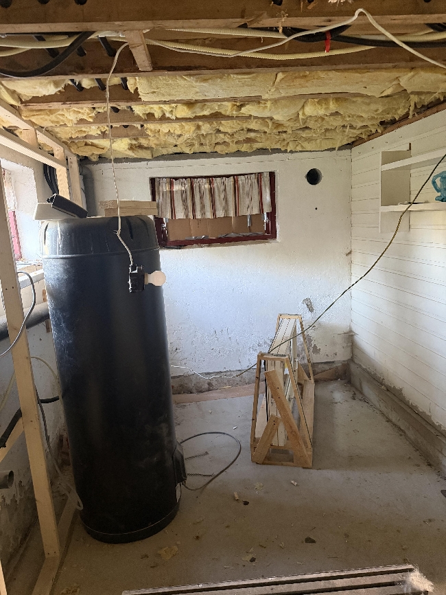 Gipse kjellerrom ca 45 m2