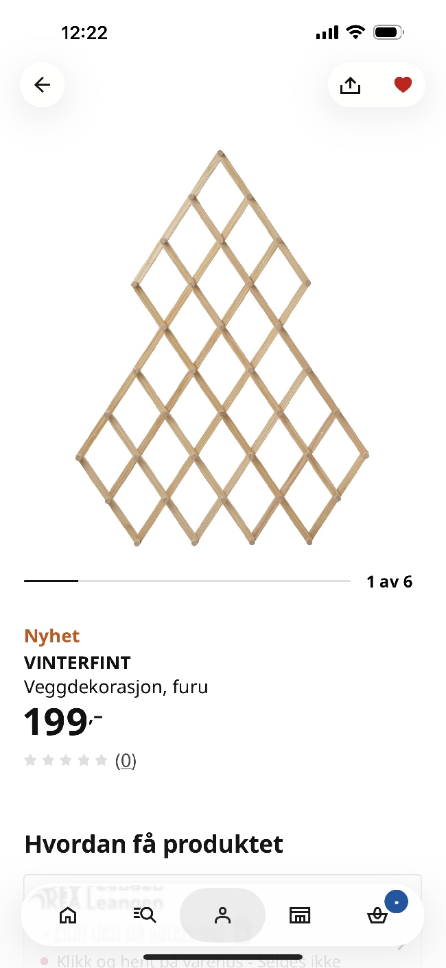 Handle Hei, sjekk ut denne VINTERFINT fra IKEA. https://applink.ikea.com/tY8M9r9M4w--80633386--no--no og sende di med posten til meg ,