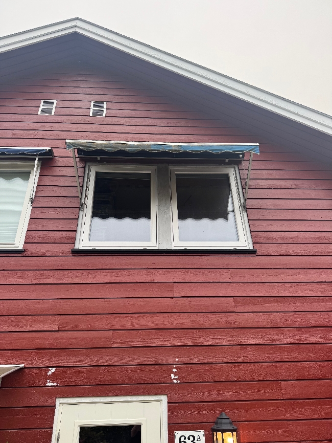 Oppsett av markise