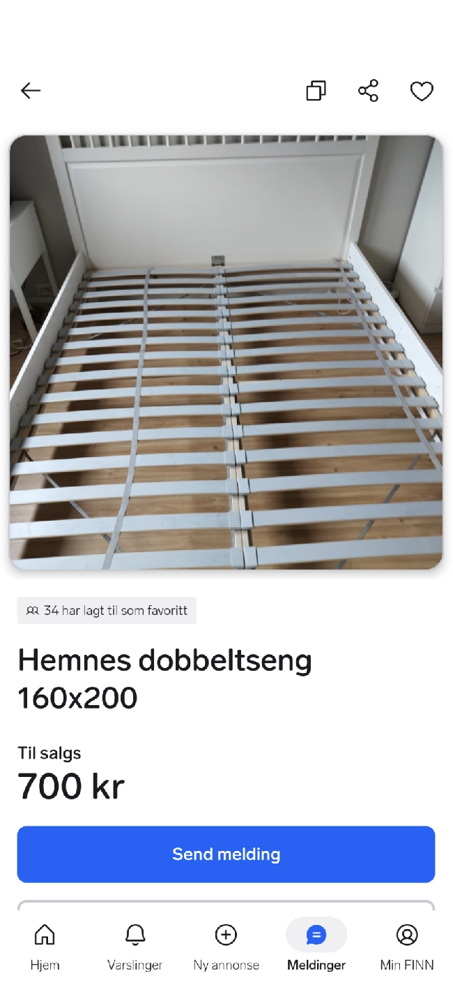 Dobbelseng + bunner