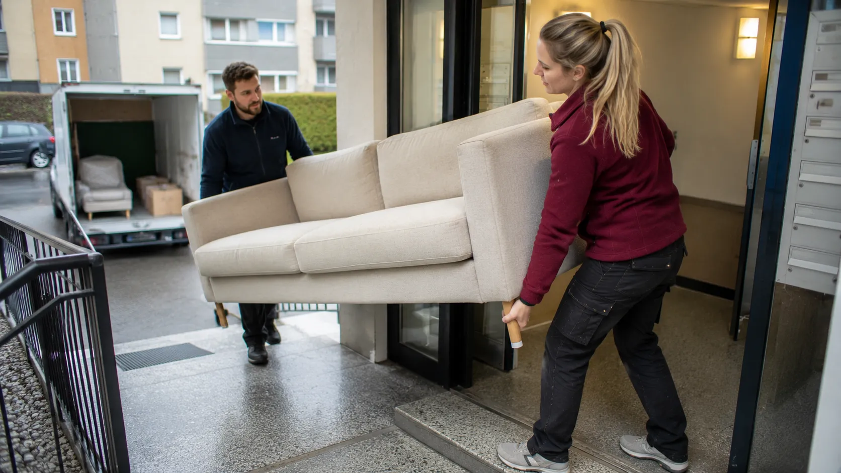 Bærehjelp i Askoy med tunge løft, flytting og bæring av møbler