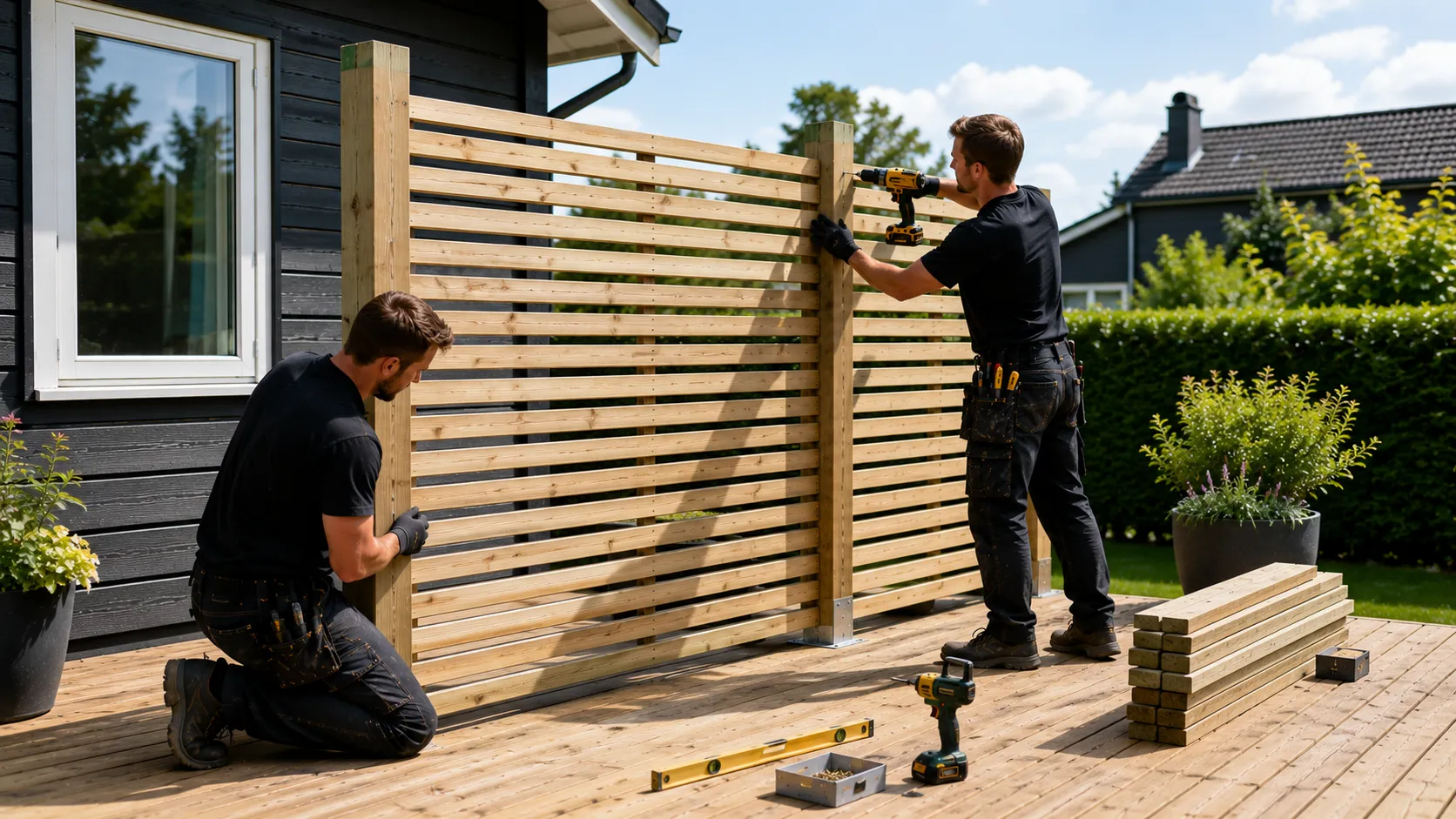 Bygge levegg i Bodo