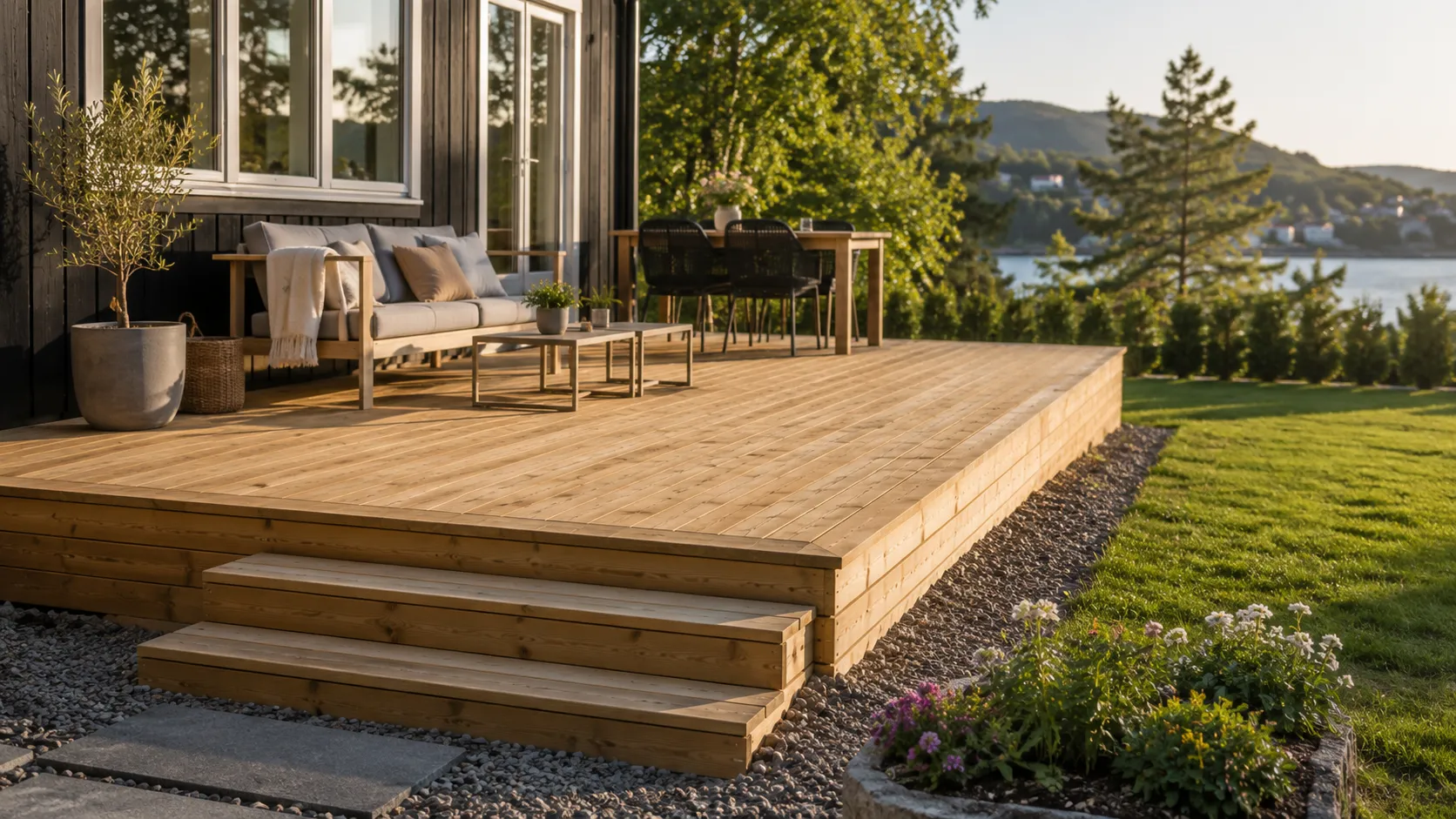 Bygge platting i Narvik