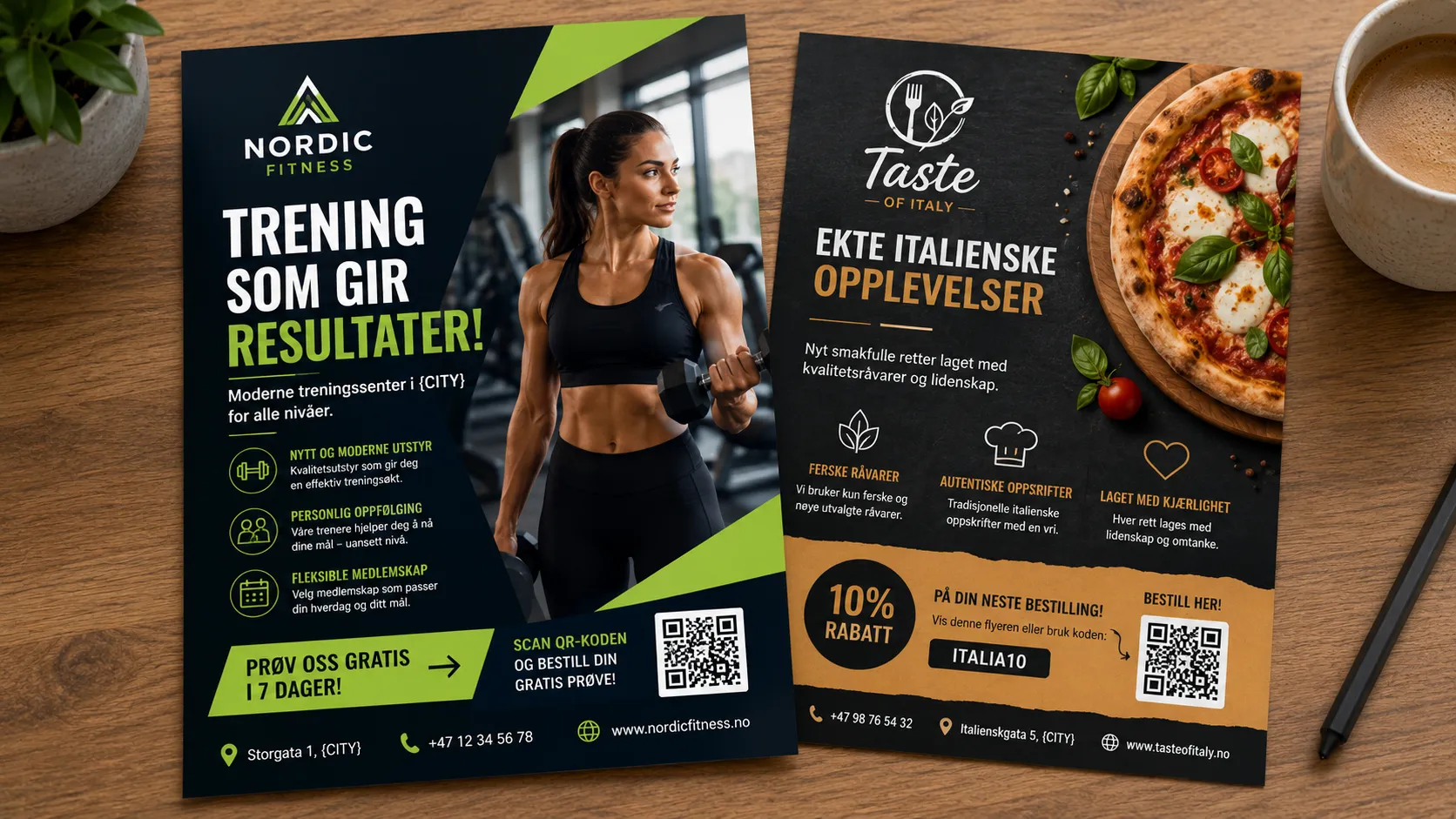 Flyer i Birkeland