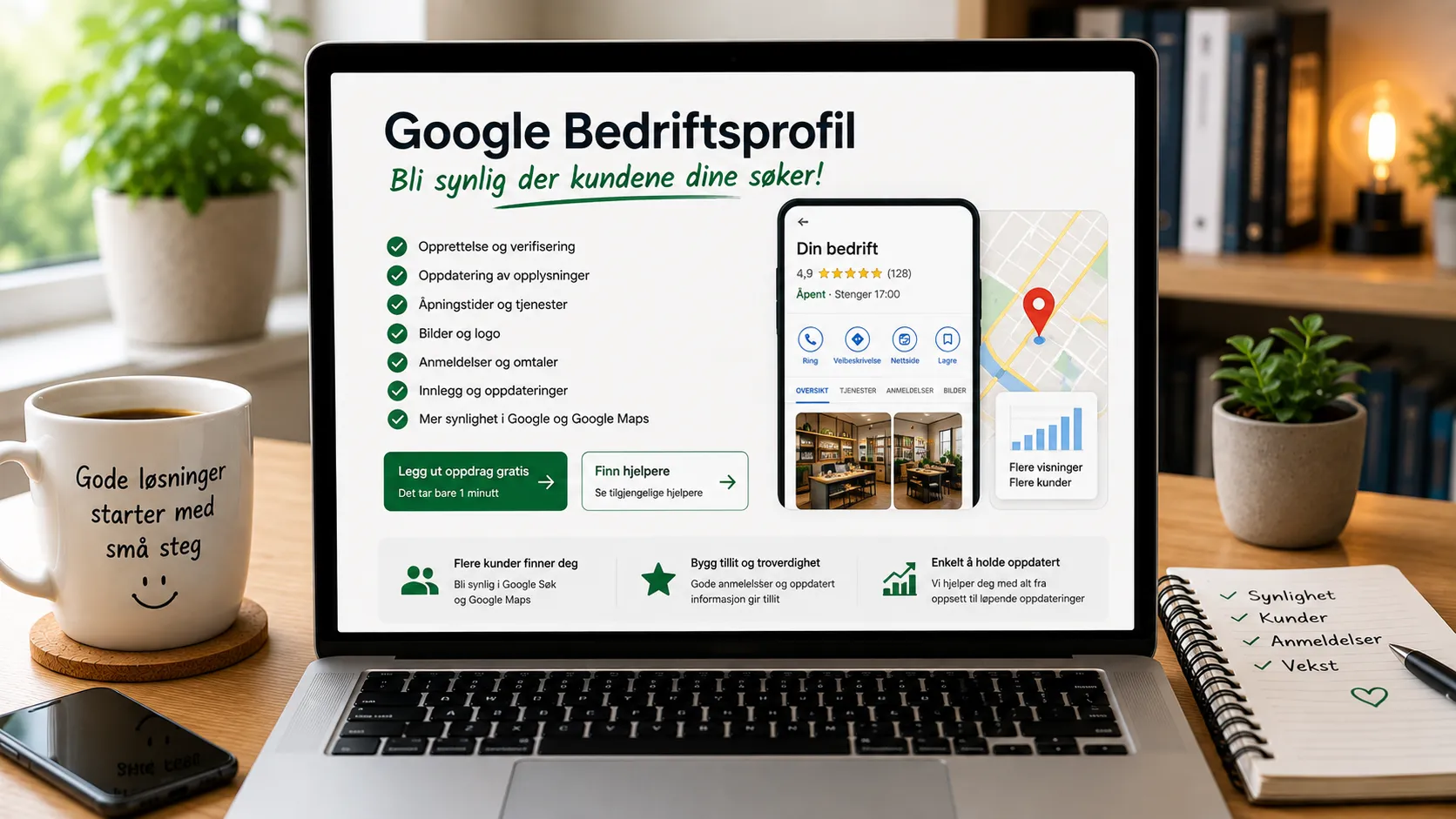 Google Bedriftsprofil i Aandalsnes