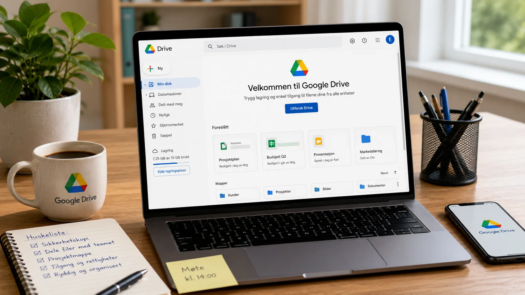 Google Drive-hjelp i Stranda