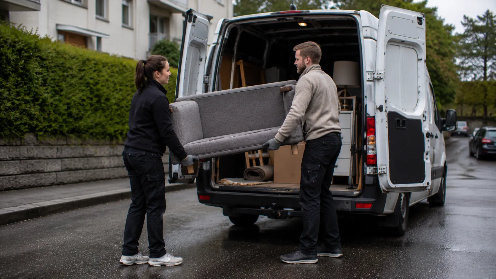 Hjelp med varebil i Askoy for småtransport, møbeltransport og levering