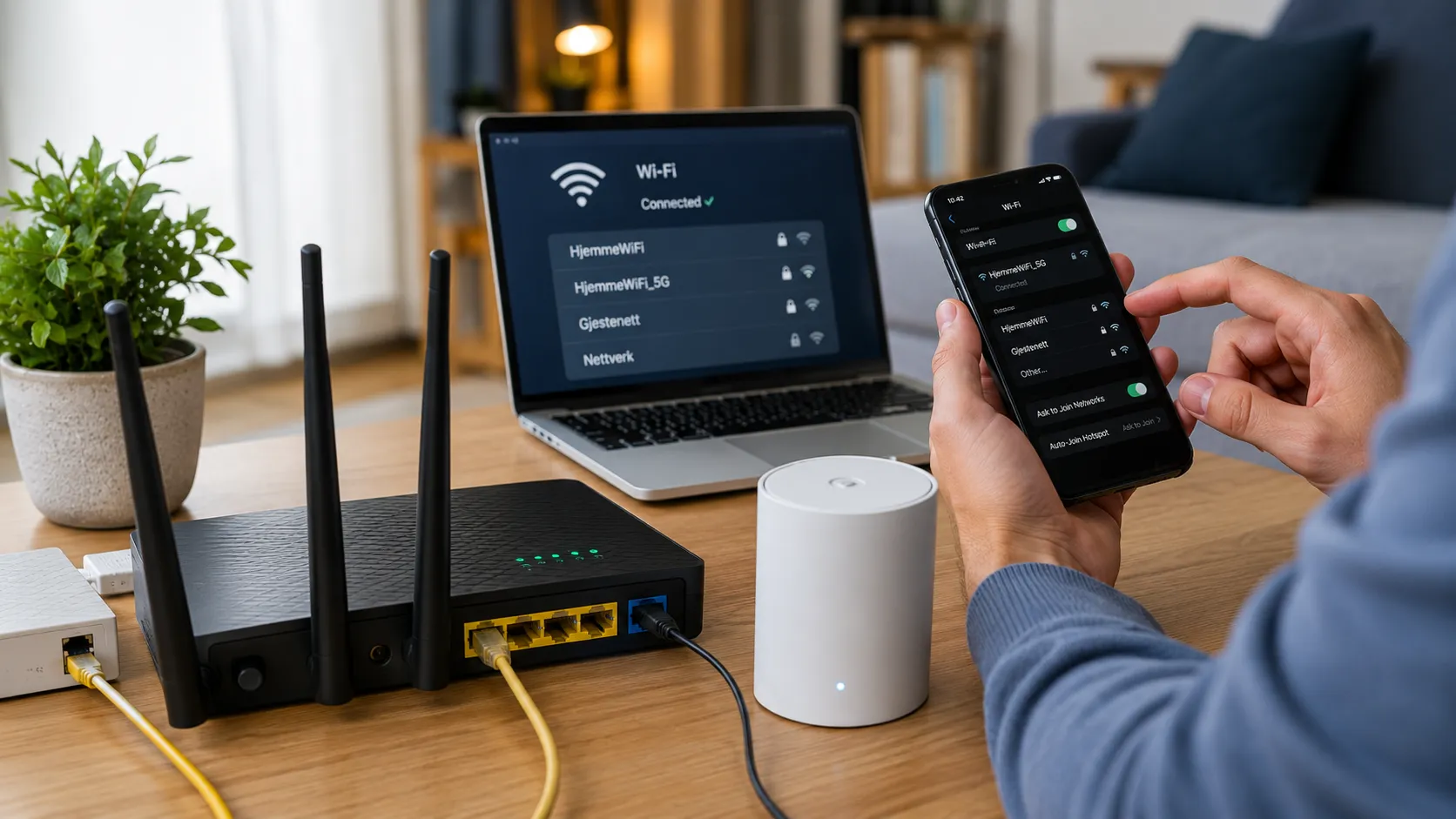 Hjelp med WiFi i Orsta