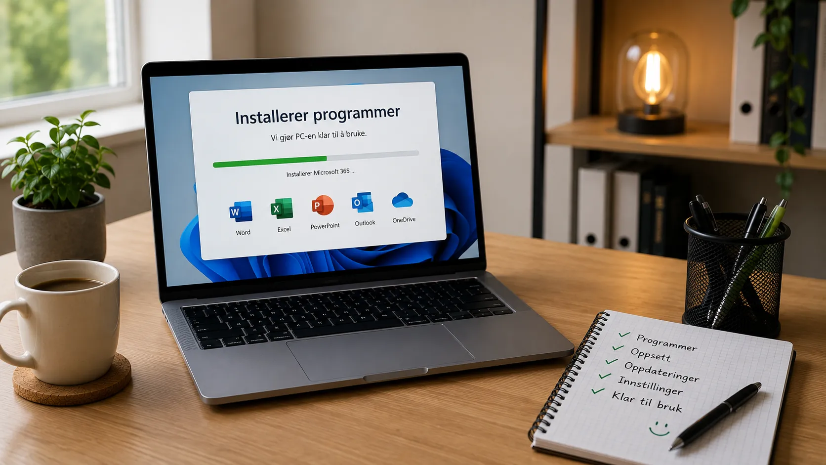 Installere programmer i Holmestrand
