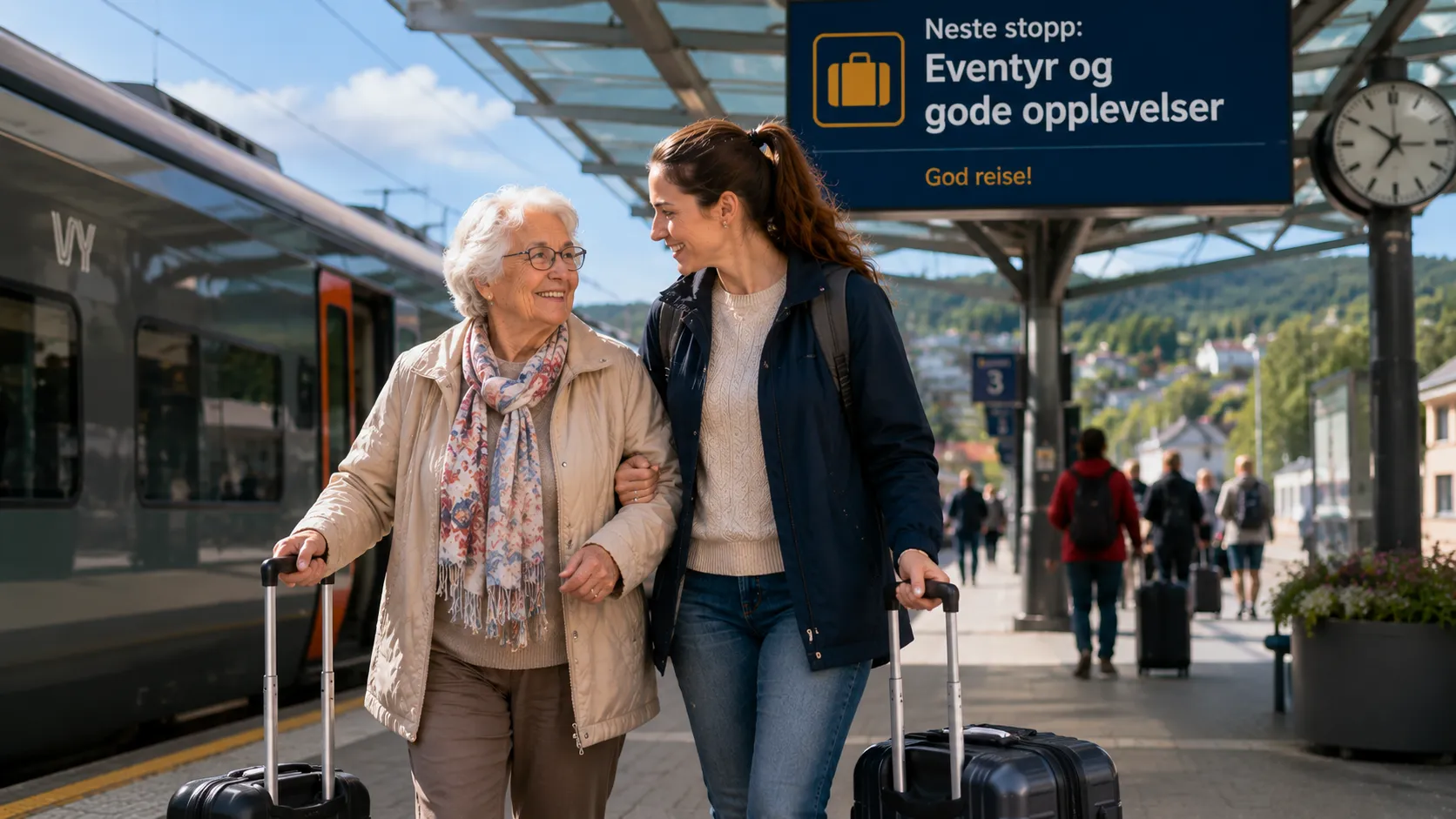 Ledsager på reise fra Narvik