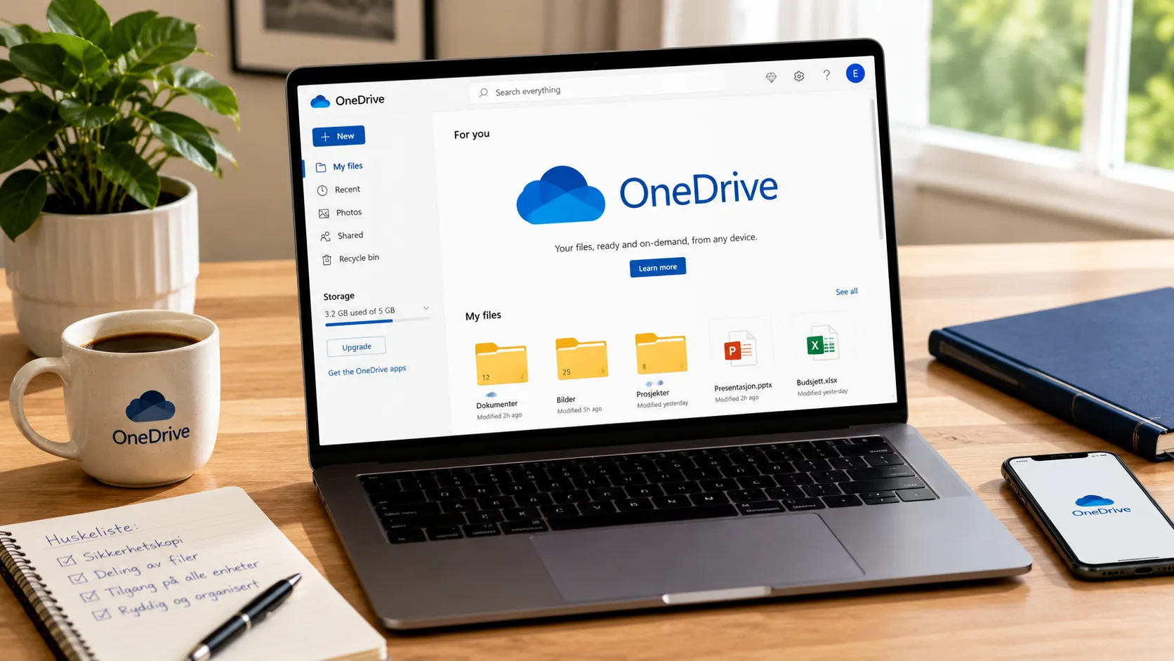 OneDrive-hjelp i Aal