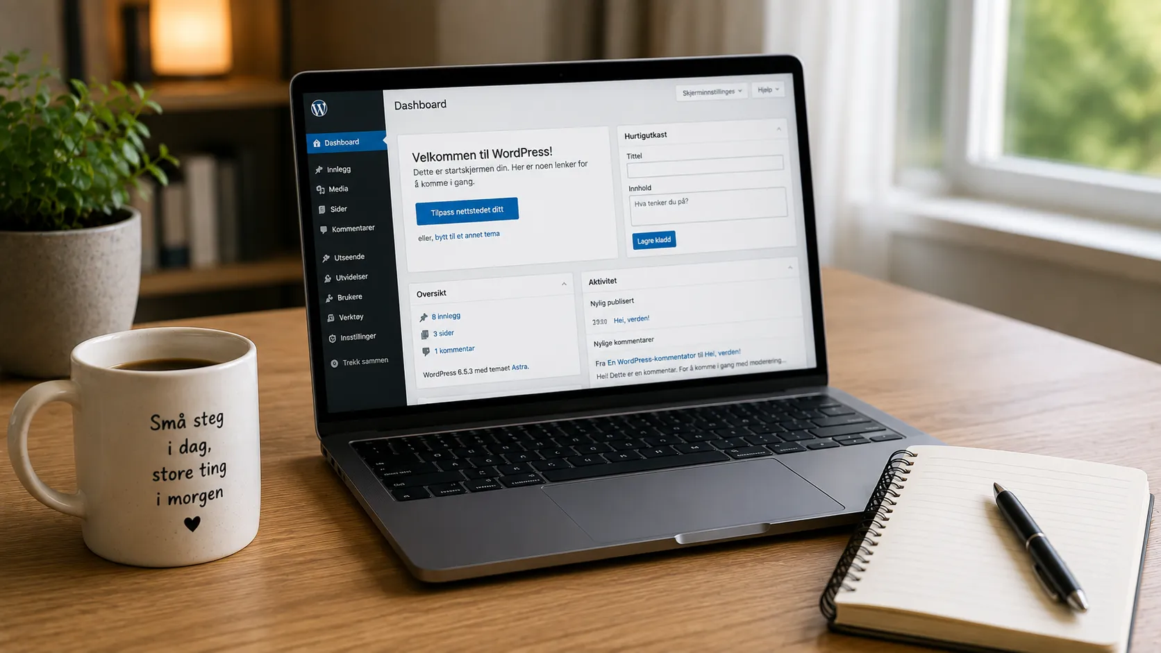 WordPress-hjelp i Jorpeland